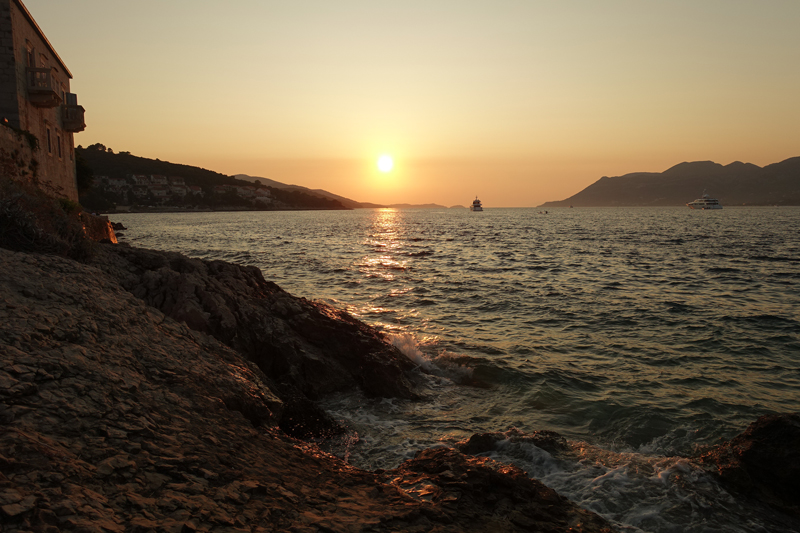 Mon voyage à Korcula sur l'île de Korcula en Croatie