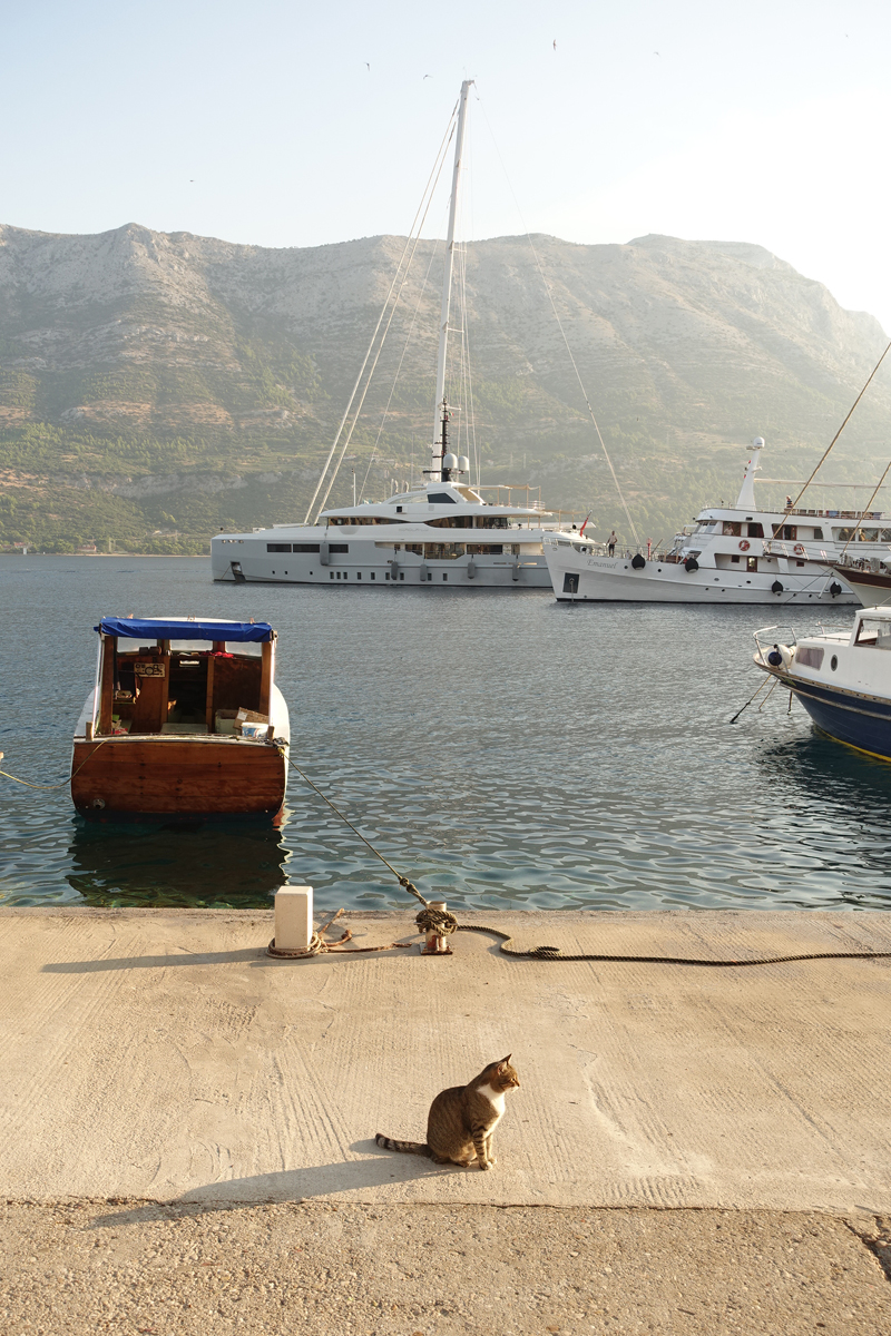 Mon voyage à Korcula sur l'île de Korcula en Croatie