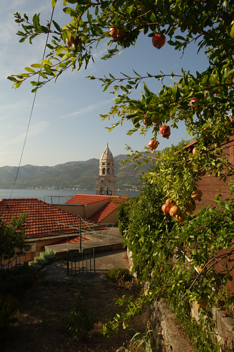 Mon voyage à Korcula sur l'île de Korcula en Croatie