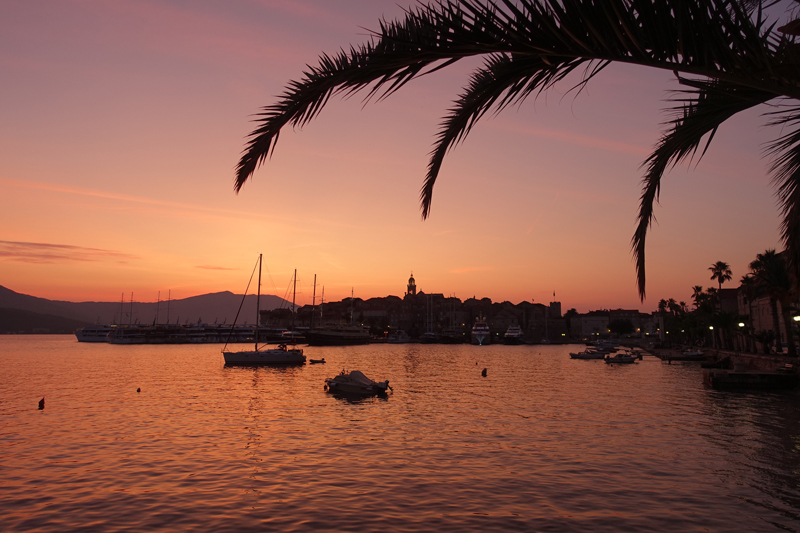 Mon voyage à Korcula sur l'île de Korcula en Croatie