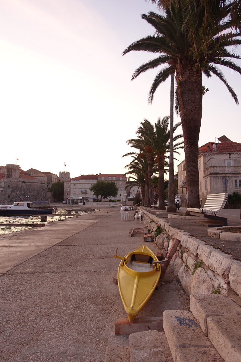 Mon voyage à Korcula sur l'île de Korcula en Croatie