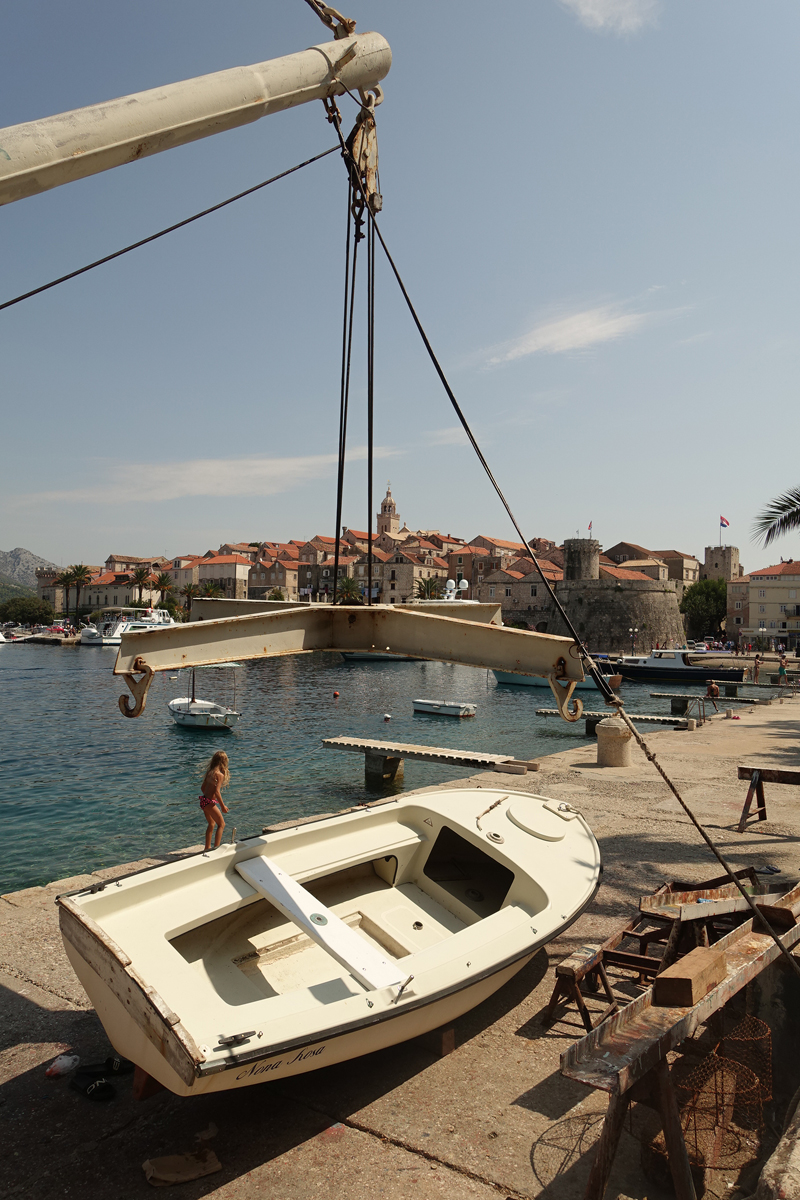 Mon voyage à Korcula sur l'île de Korcula en Croatie