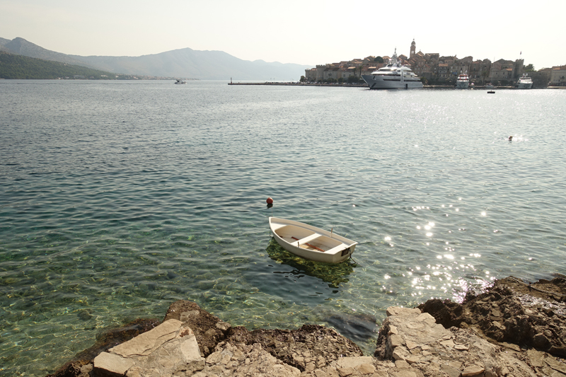 Mon voyage à Korcula sur l'île de Korcula en Croatie