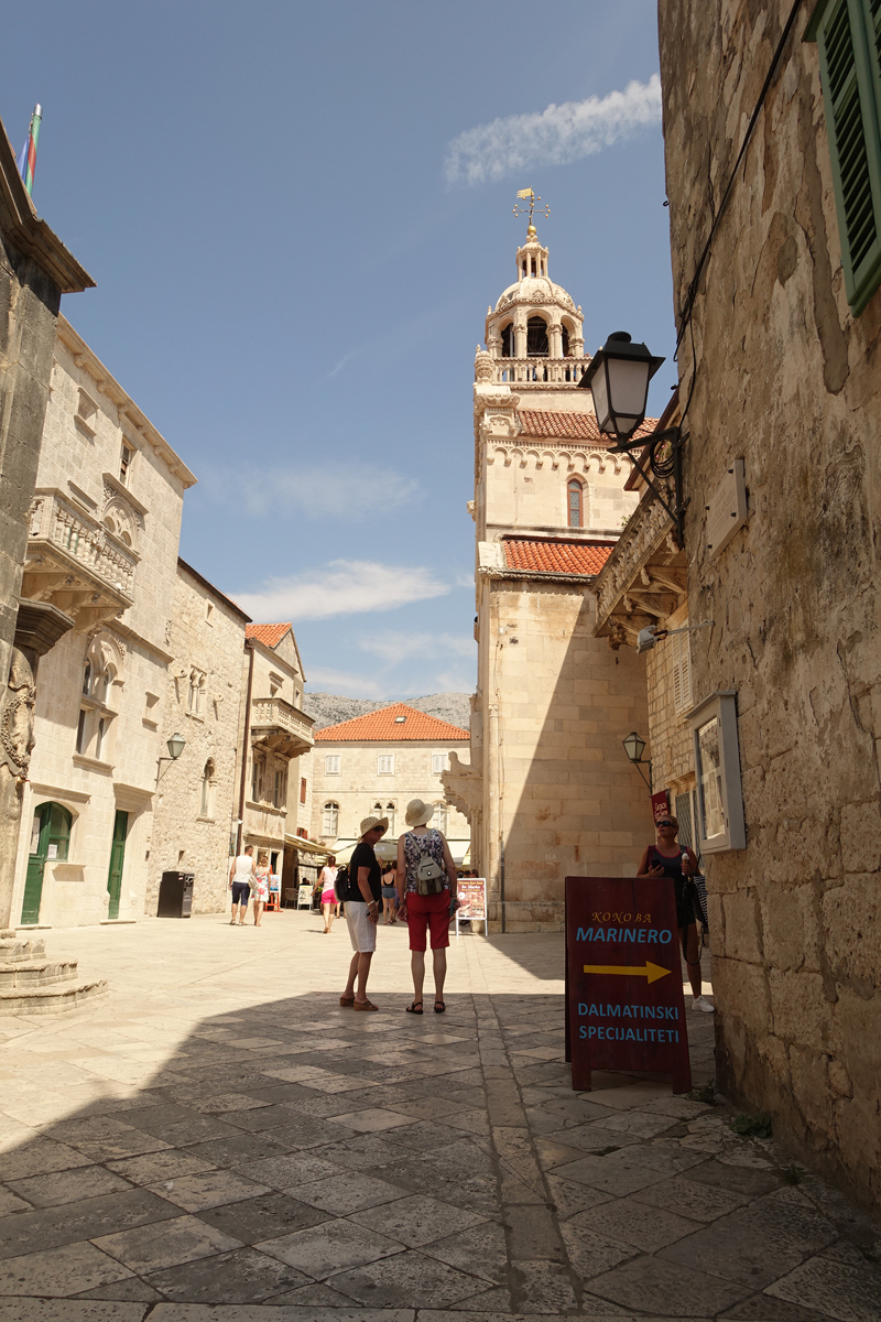 Mon voyage à Korcula sur l'île de Korcula en Croatie