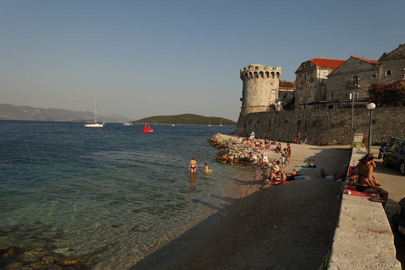 Mon voyage à Korcula sur l'île de Korcula en Croatie