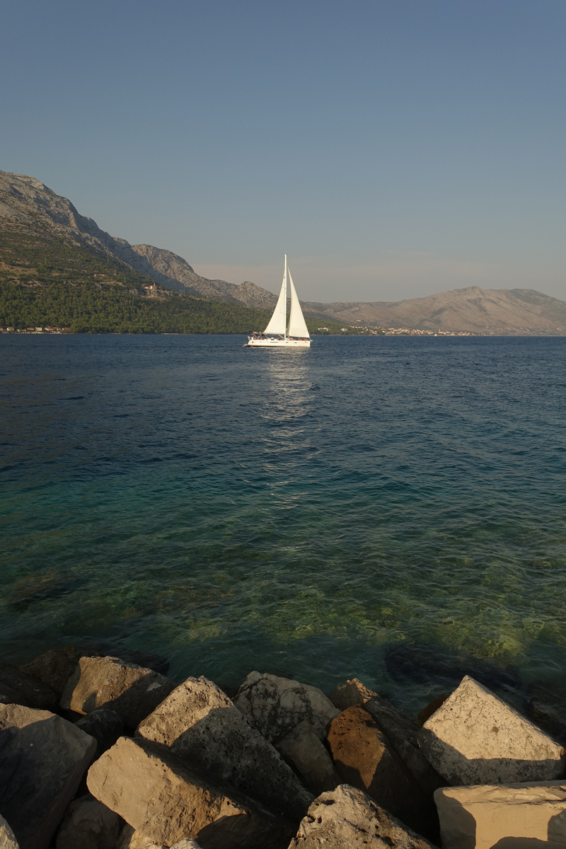 Mon voyage à Korcula sur l'île de Korcula en Croatie