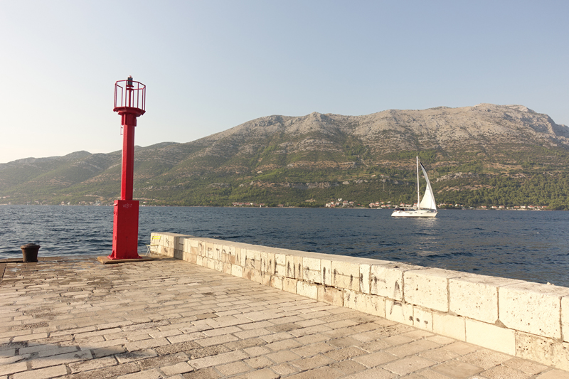 Mon voyage à Korcula sur l'île de Korcula en Croatie