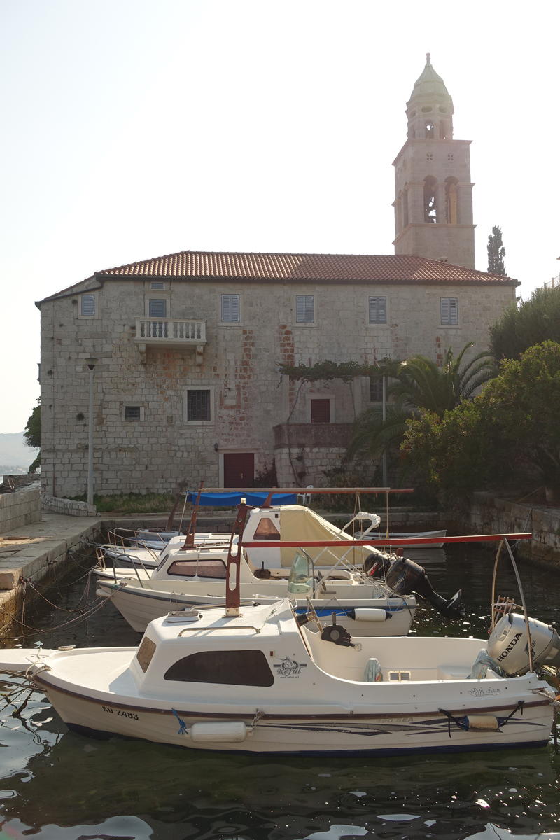 Mon voyage à Korcula sur l'île de Korcula en Croatie