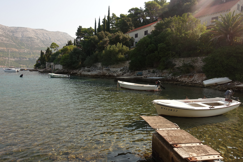 Mon voyage à Korcula sur l'île de Korcula en Croatie