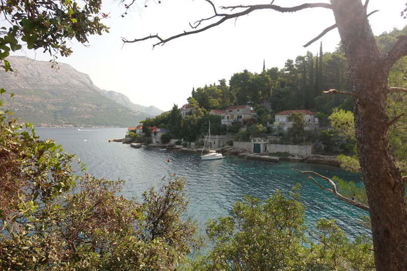 Mon voyage à Korcula sur l'île de Korcula en Croatie