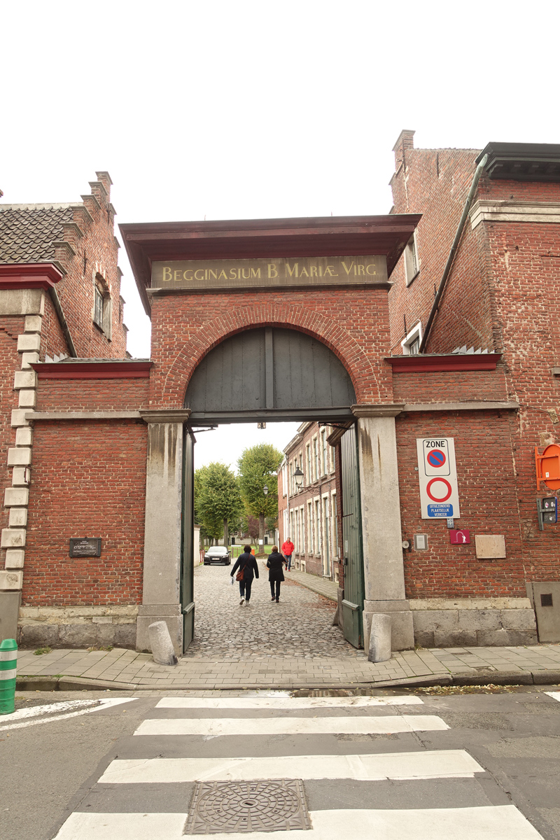 Mon voyage dans quartier Le petit Béguinage à Gand en Belgique