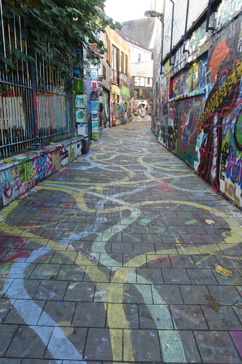 Mon voyage rue Werregaren Straat à Gand en Belgique