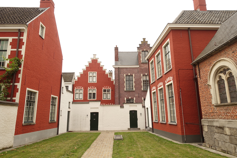 Mon voyage dans quartier Le petit Béguinage à Gand en Belgique