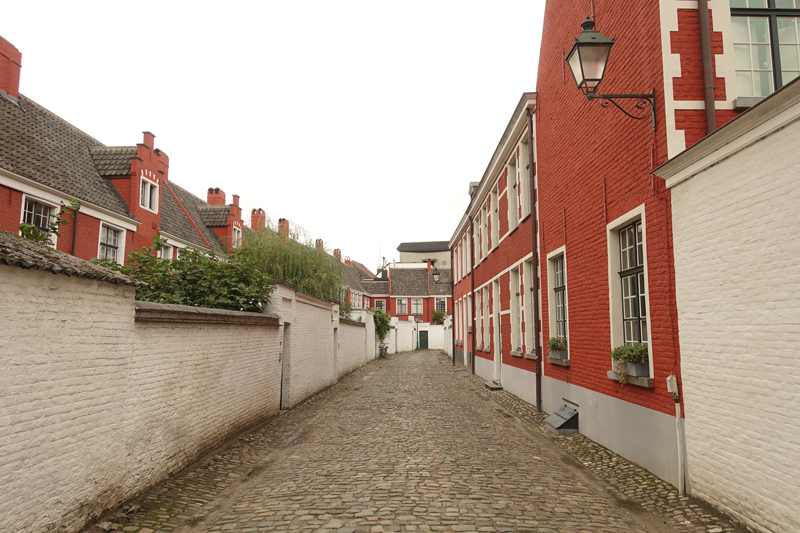 Mon voyage dans quartier Le petit Béguinage à Gand en Belgique