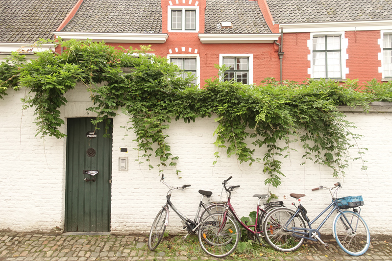 Mon voyage dans quartier Le petit Béguinage à Gand en Belgique