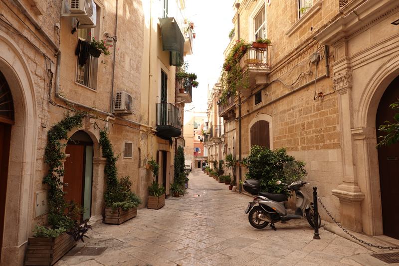 Mon voyage à Bari dans les Pouilles en Italie