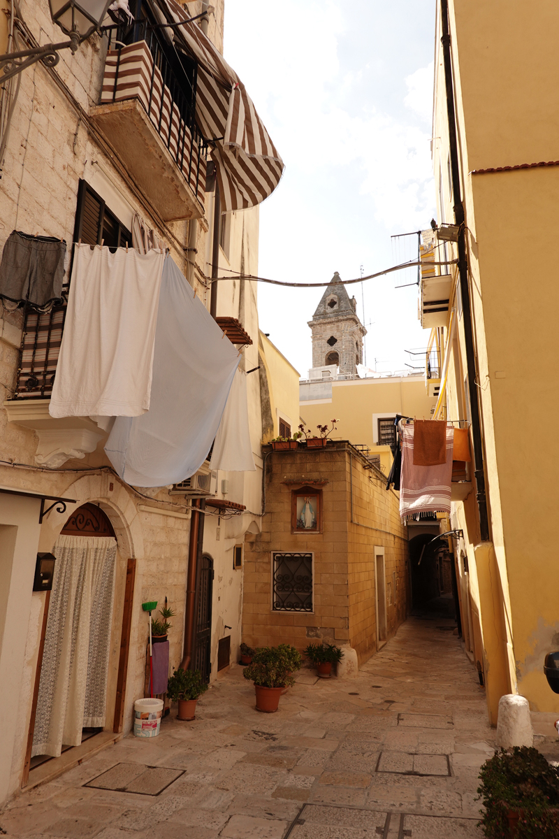 Mon voyage à Bari dans les Pouilles en Italie