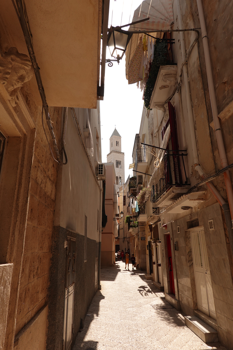 Mon voyage à Bari dans les Pouilles en Italie