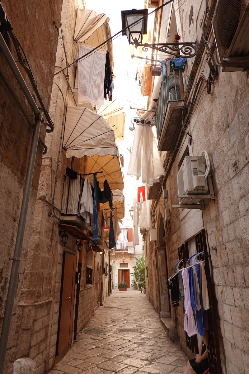 Mon voyage à Bari dans les Pouilles en Italie