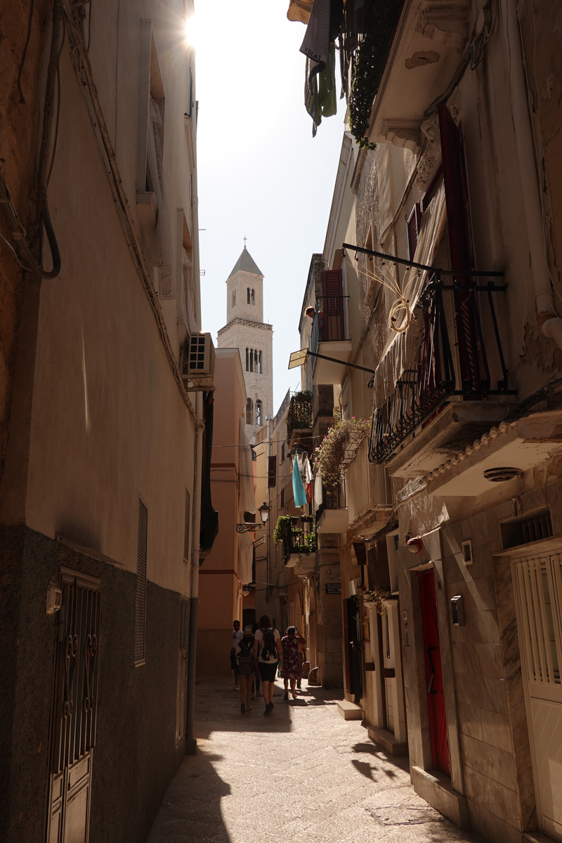 Mon voyage à Bari dans les Pouilles en Italie