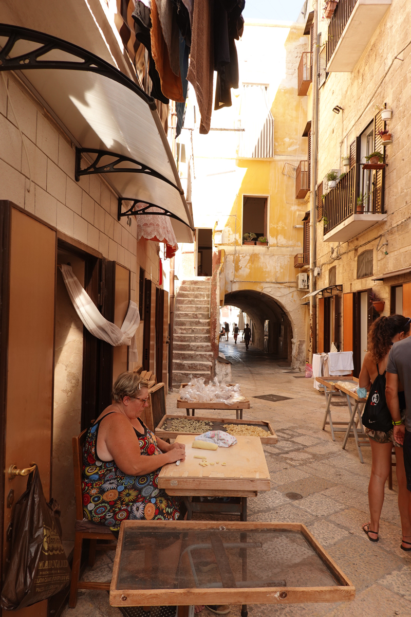 Mon voyage à Bari dans les Pouilles en Italie