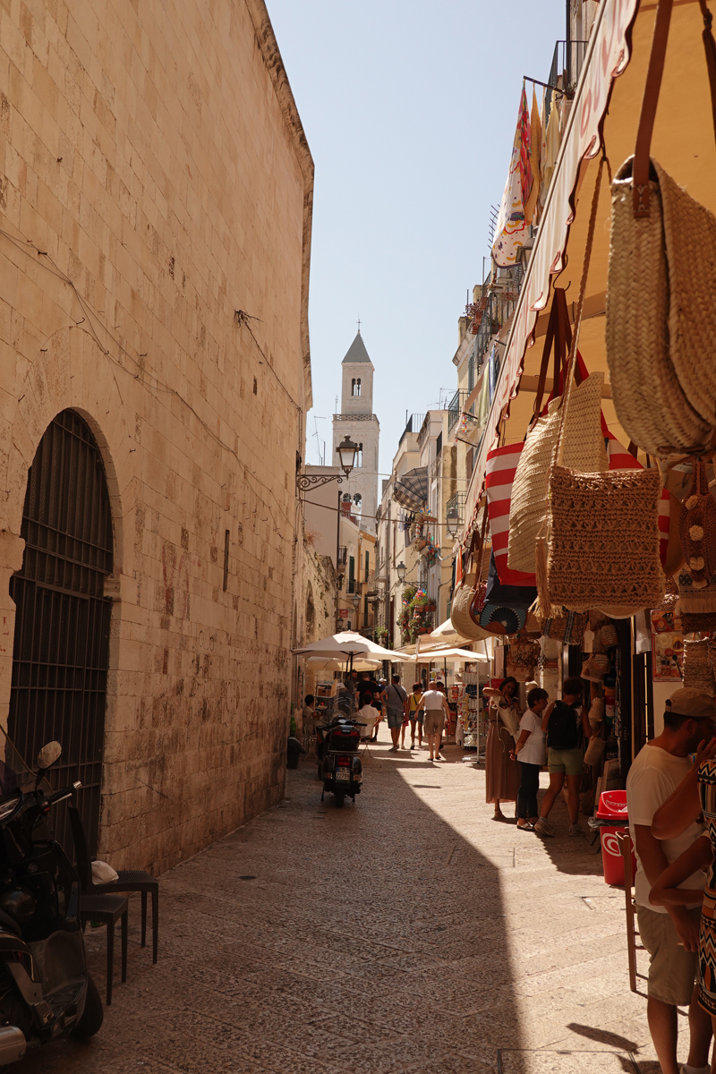 Mon voyage à Bari dans les Pouilles en Italie