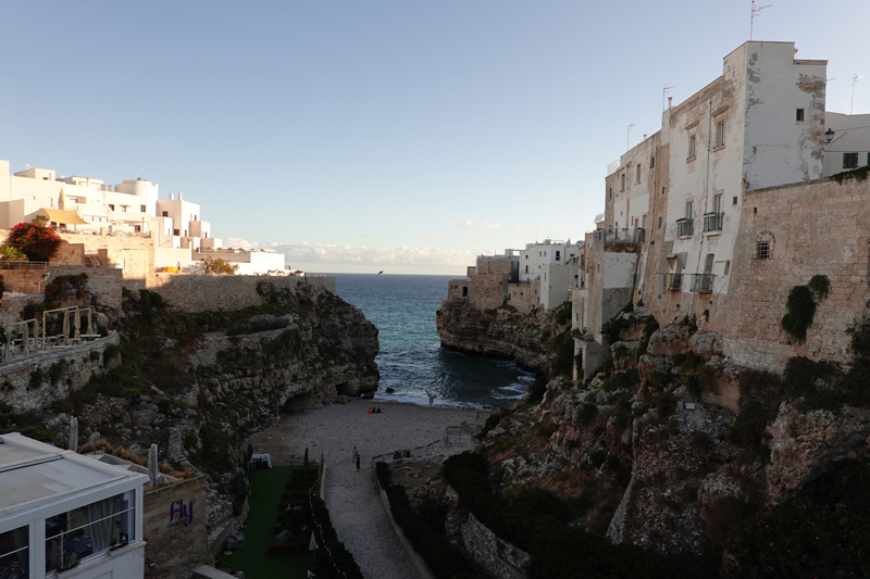 Mon voyage à Polignano a Mare dans les Pouilles en Italie