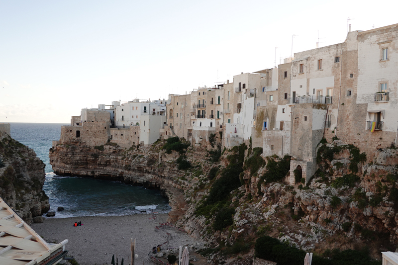 Mon voyage à Polignano a Mare dans les Pouilles en Italie