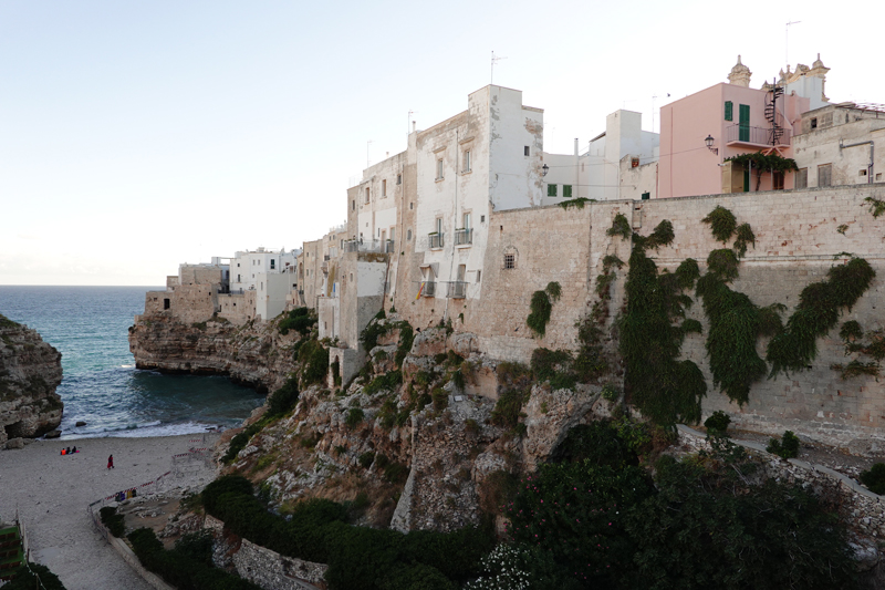 Mon voyage à Polignano a Mare dans les Pouilles en Italie