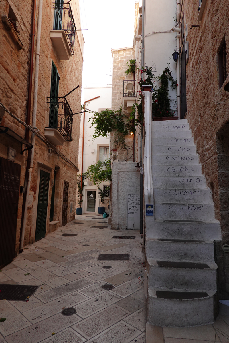 Mon voyage à Polignano a Mare dans les Pouilles en Italie