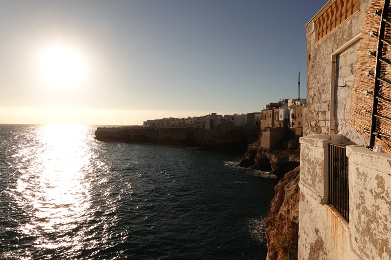 Mon voyage à Polignano a Mare dans les Pouilles en Italie