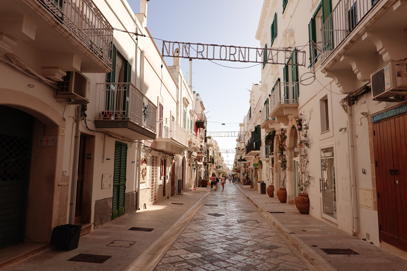 Mon voyage à Polignano a Mare dans les Pouilles en Italie