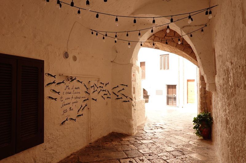 Mon voyage à Polignano a Mare dans les Pouilles en Italie