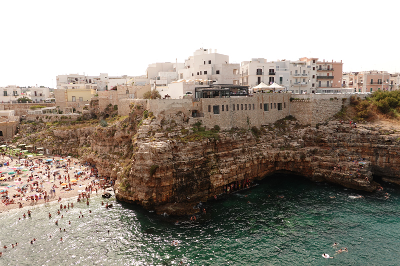 Mon voyage à Polignano a Mare dans les Pouilles en Italie