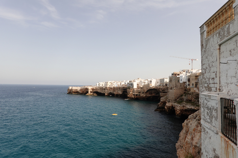 Mon voyage à Polignano a Mare dans les Pouilles en Italie