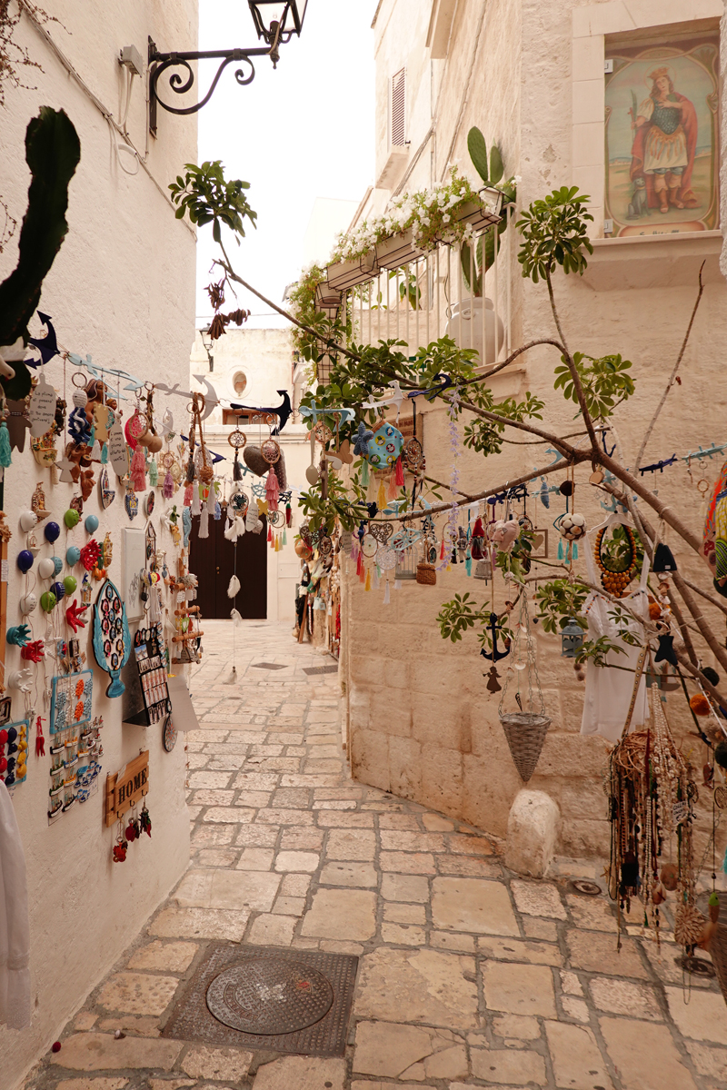 Mon voyage à Polignano a Mare dans les Pouilles en Italie