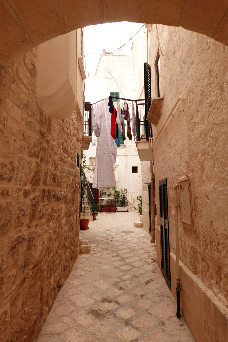 Mon voyage à Polignano a Mare dans les Pouilles en Italie