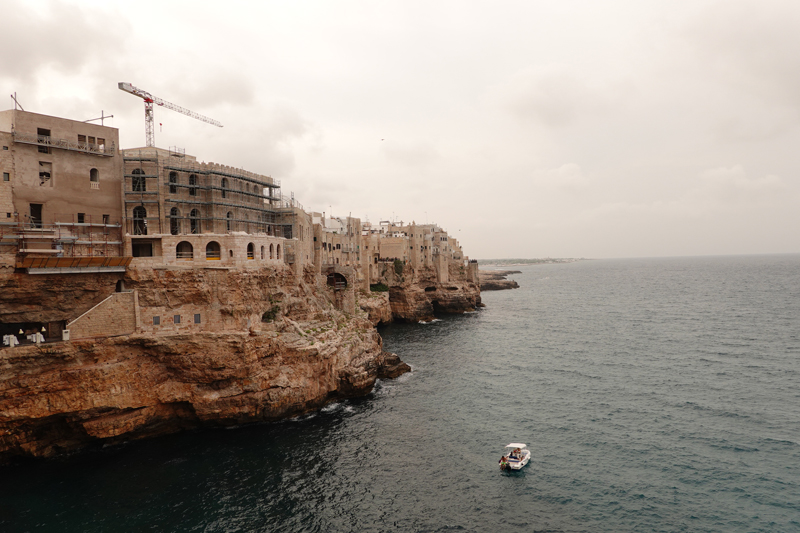 Mon voyage à Polignano a Mare dans les Pouilles en Italie