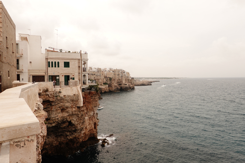 Mon voyage à Polignano a Mare dans les Pouilles en Italie