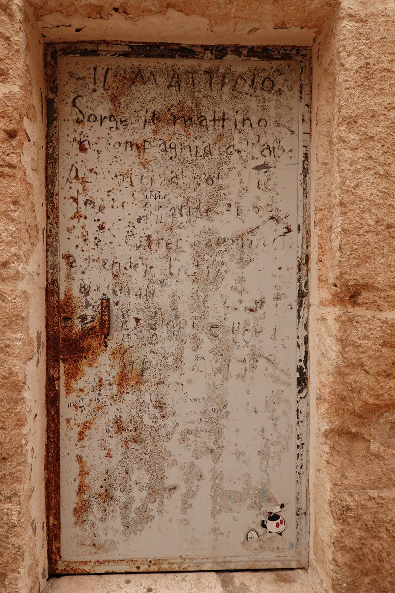 Mon voyage à Polignano a Mare dans les Pouilles en Italie