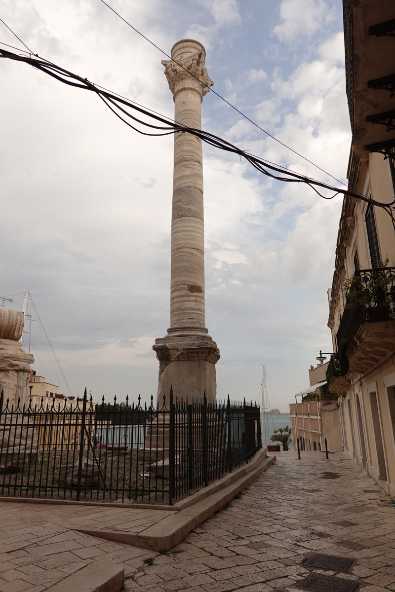 Mon voyage à Brindisi dans les Pouilles en Italie