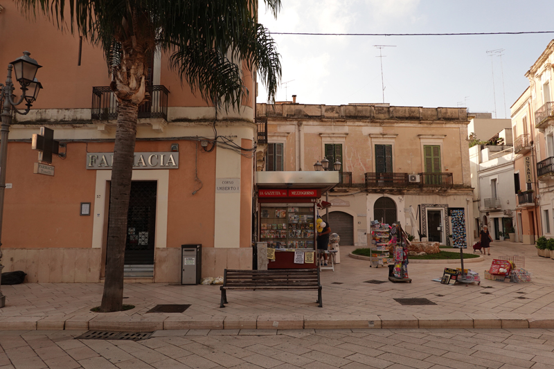 Mon voyage à Brindisi dans les Pouilles en Italie