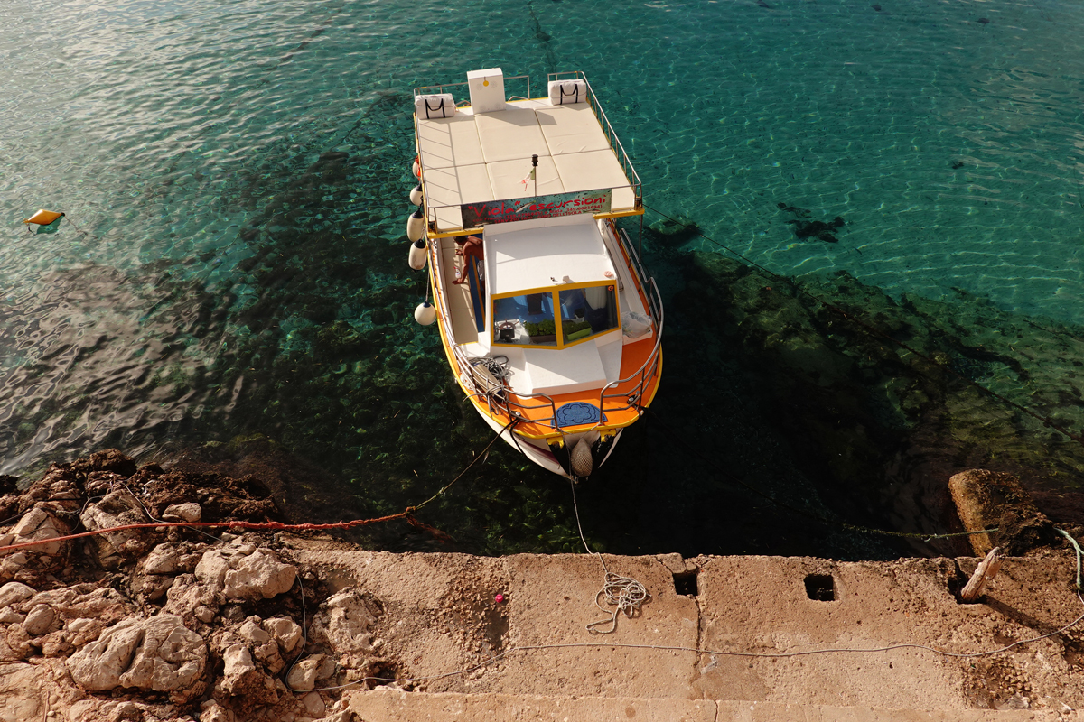 Mon voyage à Levanzo en Sicile en Italie