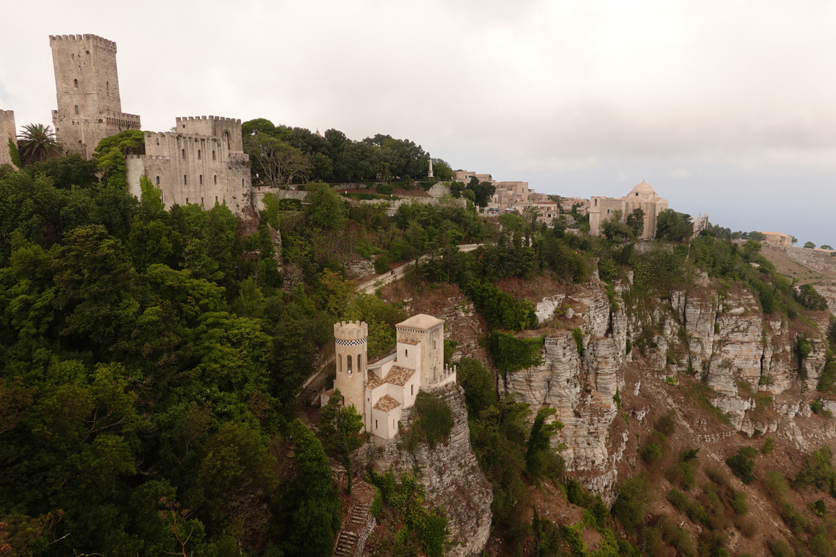 Mon voyage à Erice en Sicile en Italie