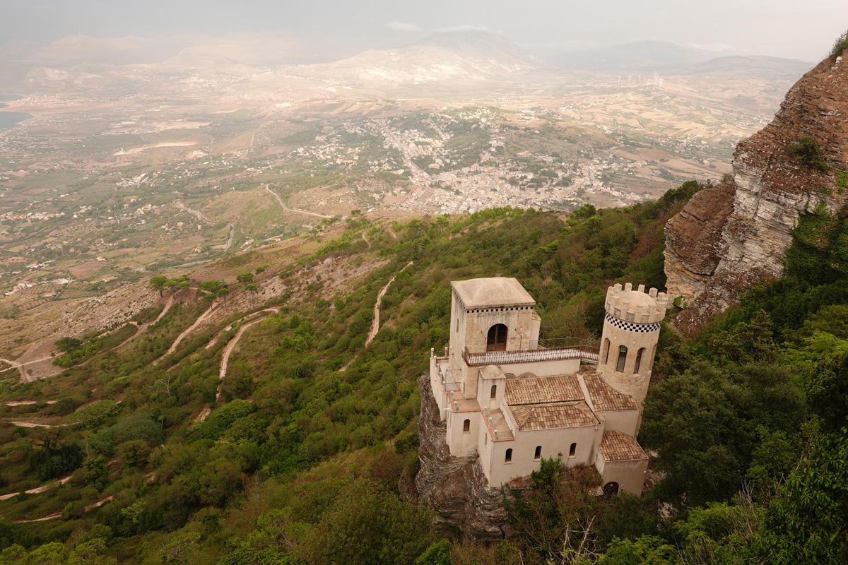 Mon voyage à Erice en Sicile en Italie