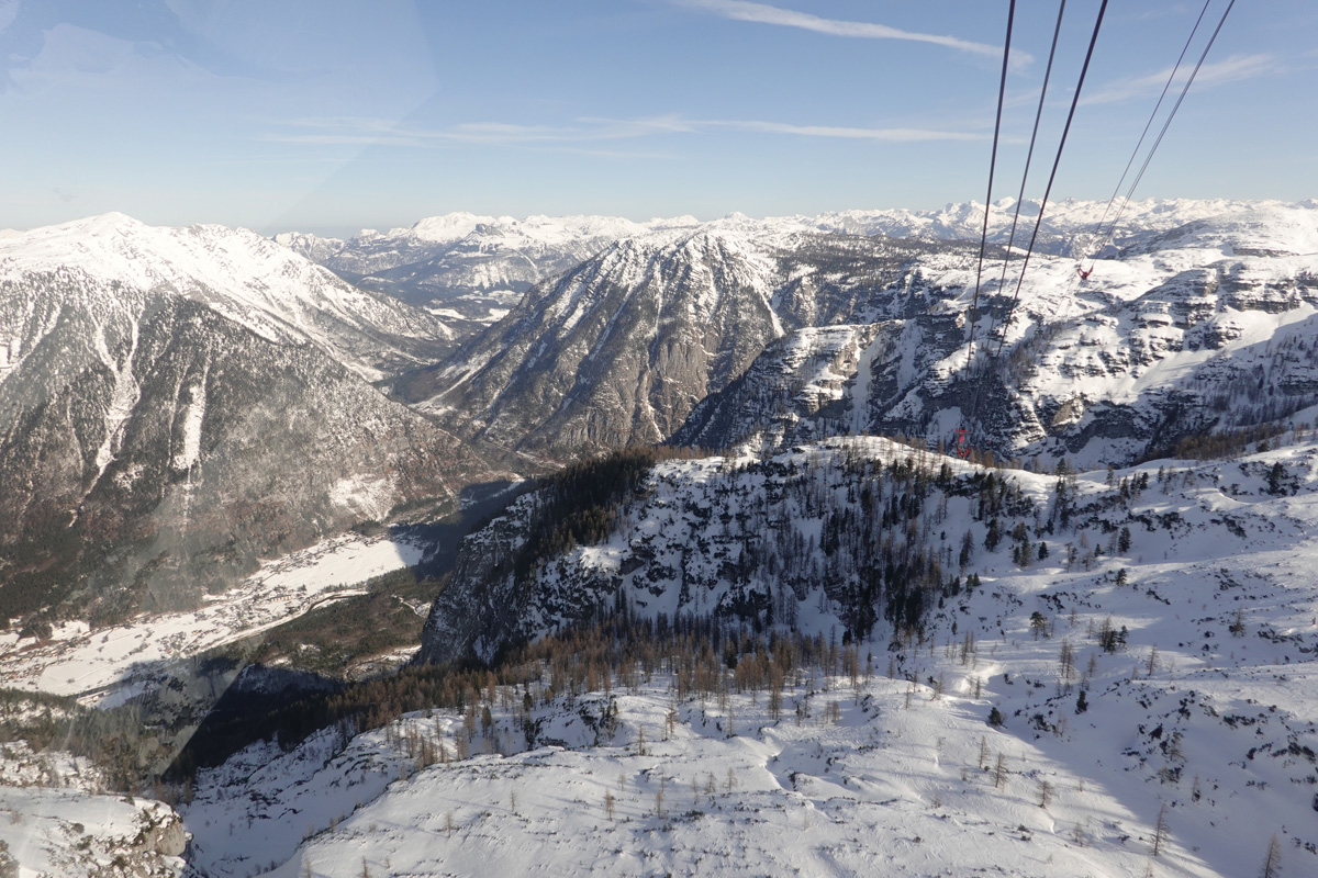 Mon voyage à Five Finger, Dachstein en Autriche