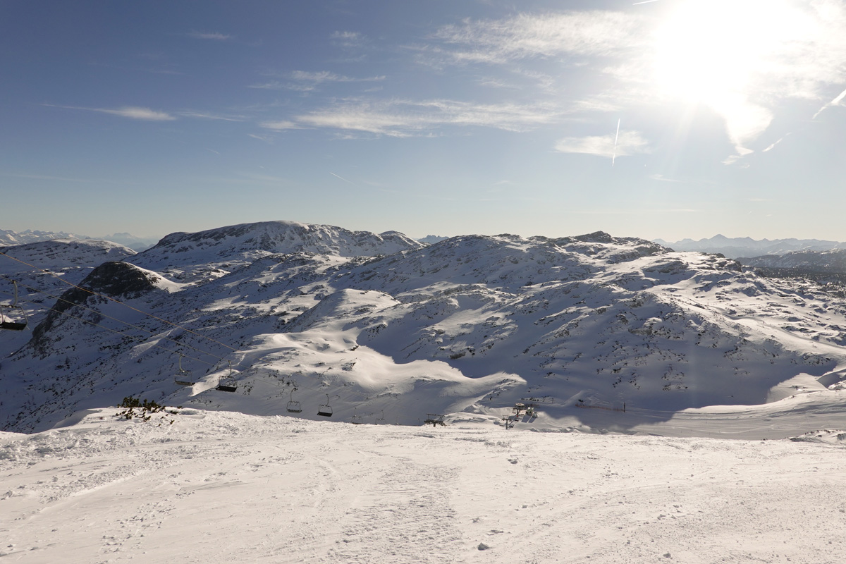 Mon voyage à Five Finger, Dachstein en Autriche