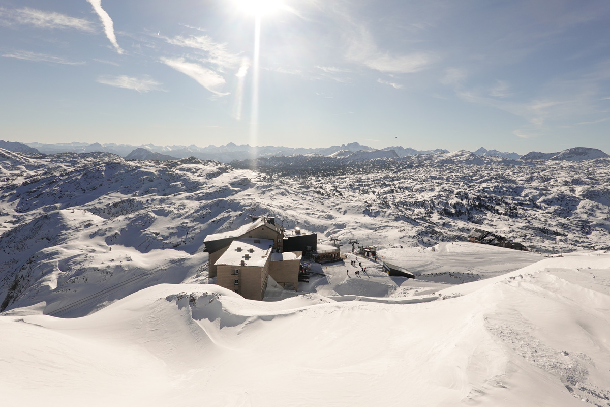 Mon voyage à Five Finger, Dachstein en Autriche