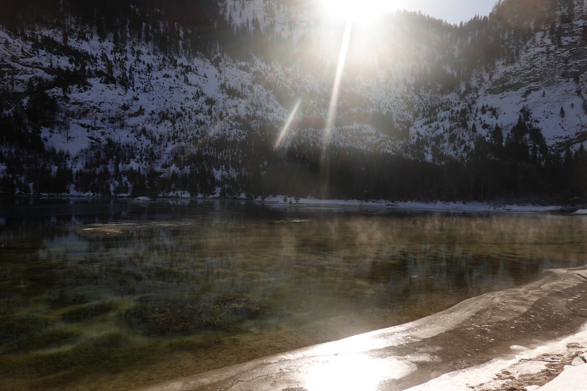 Mon voyage aux lacs à Gosau en Autriche