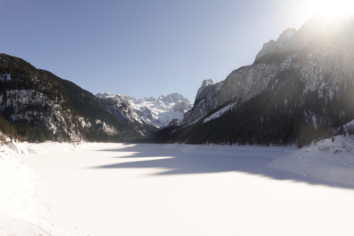 Mon voyage aux lacs à Gosau en Autriche